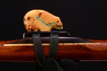 Snakewood Native American Flute, Minor, Mid A-4, #F18L